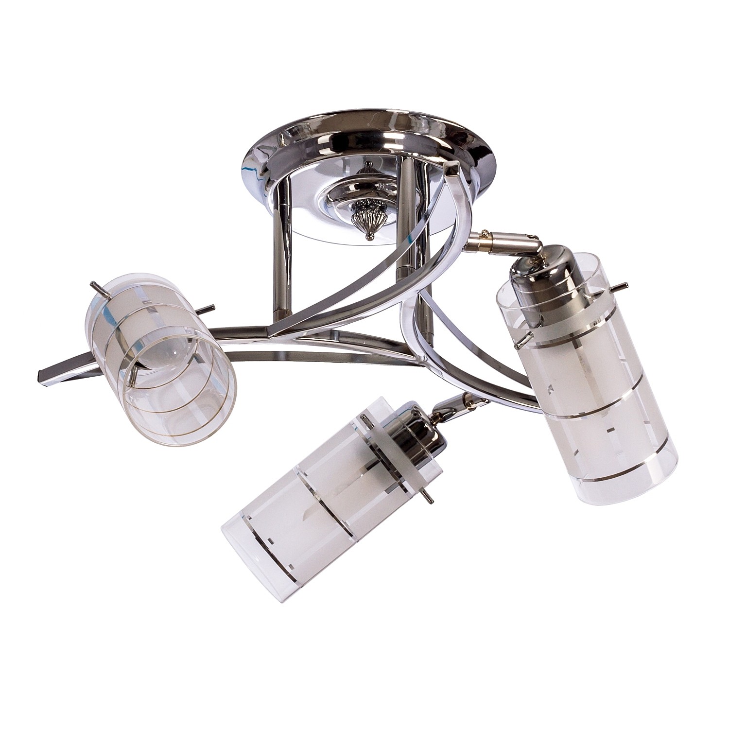 Потолочная люстра ЭкономСвет 11187 11187/3CR WT