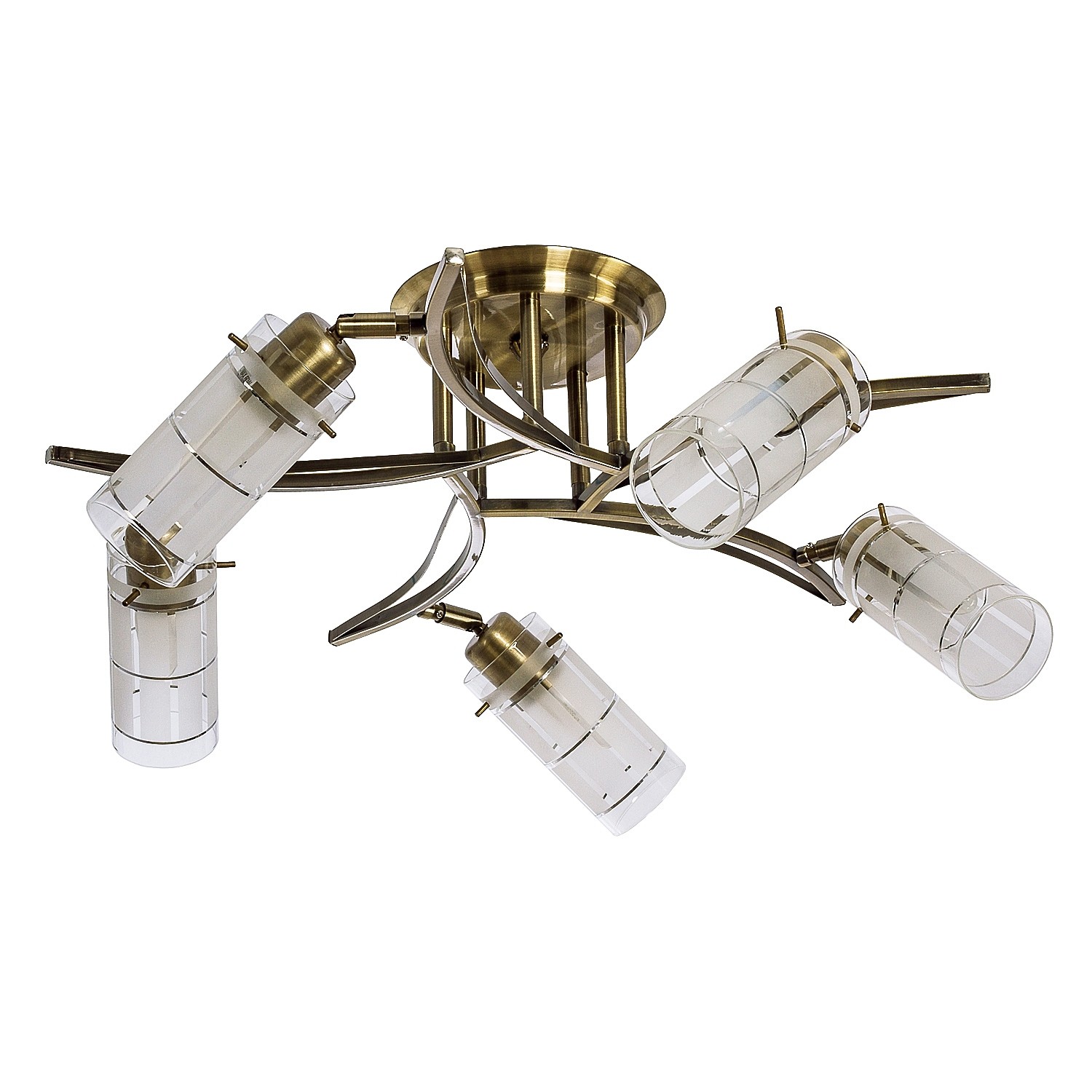 Потолочная люстра ЭкономСвет 11187 11187/5AB WT