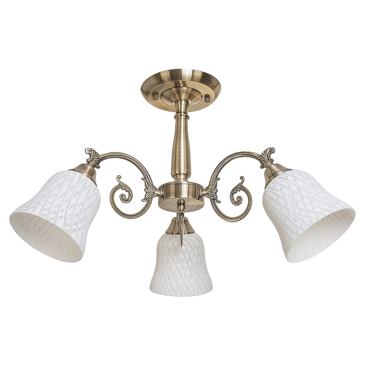 Потолочная люстра ЭкономСвет 11232 11232/3AB WT