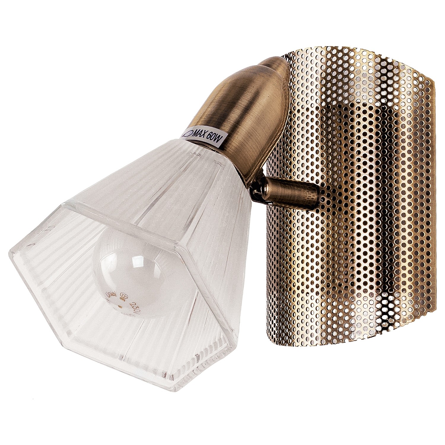 Светильник спот ЭкономСвет 11672 11672/1C AB WT