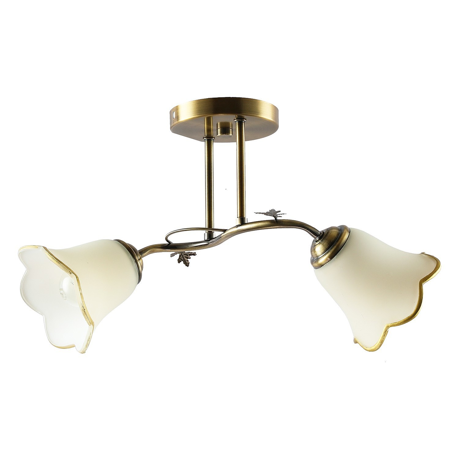 Потолочная люстра ЭкономСвет 12130 12130/2AB WT