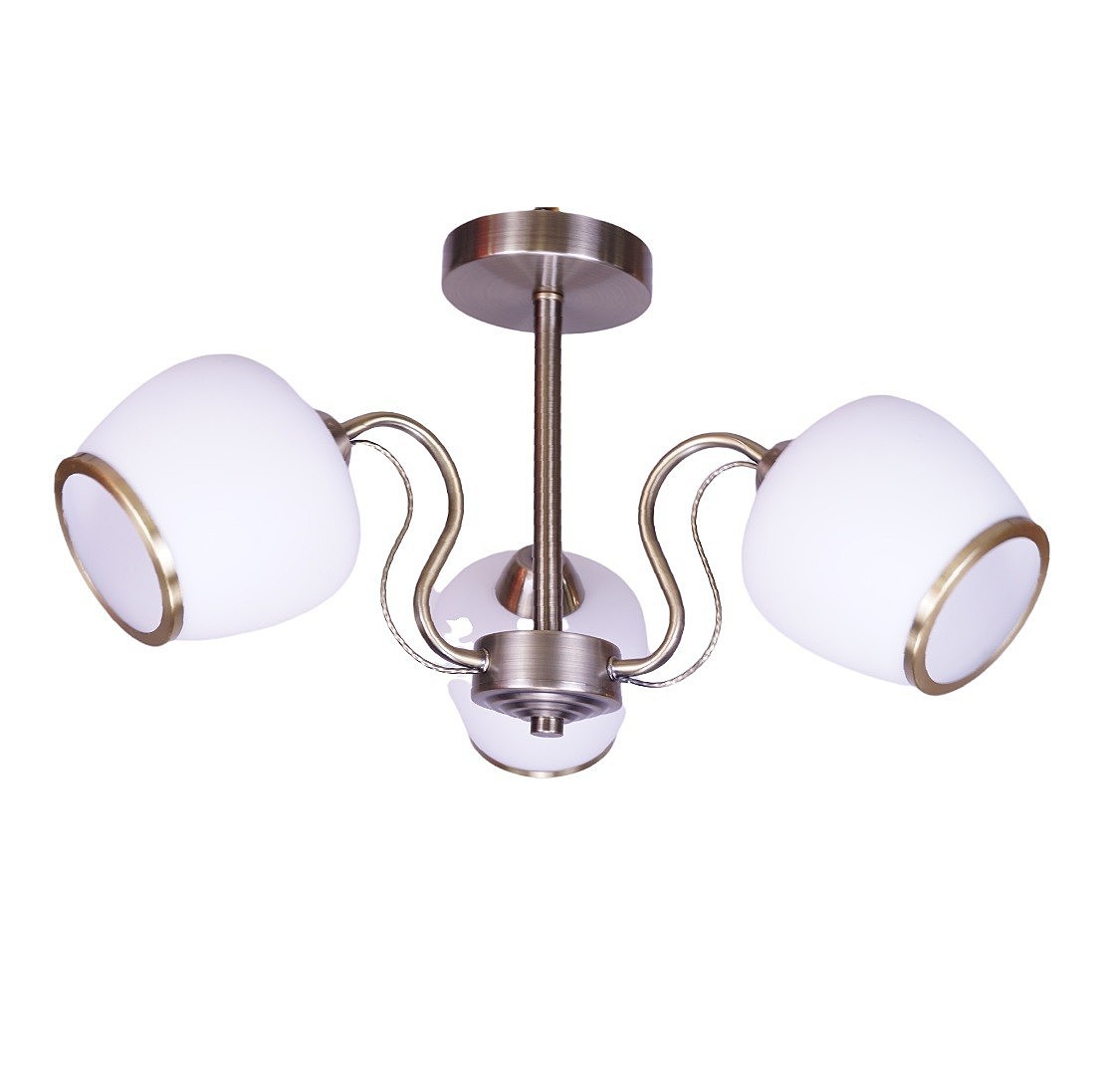 Потолочная люстра ЭкономСвет 12133 12133/3AB WT