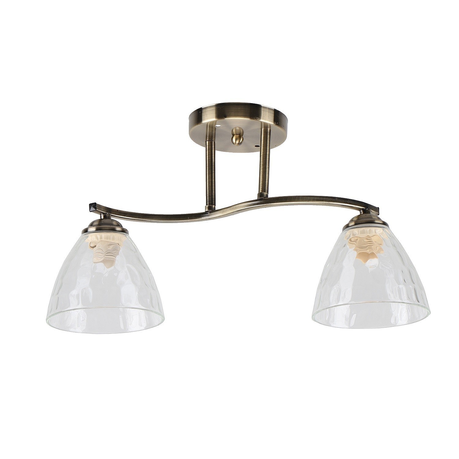 Потолочная люстра ЭкономСвет 12145 12145/2AB CL