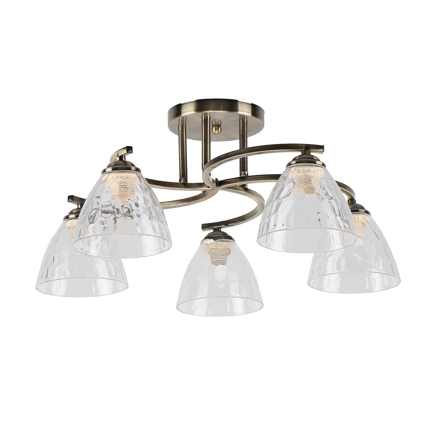 Потолочная люстра ЭкономСвет 12145 12145/5AB CL