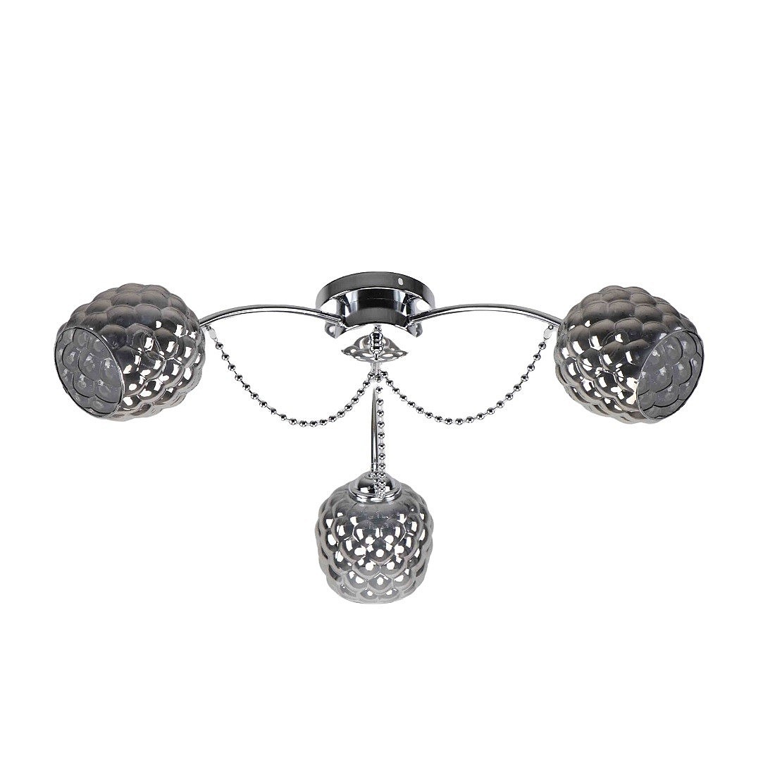 Потолочная люстра ЭкономСвет 12147 12147/3CR GR