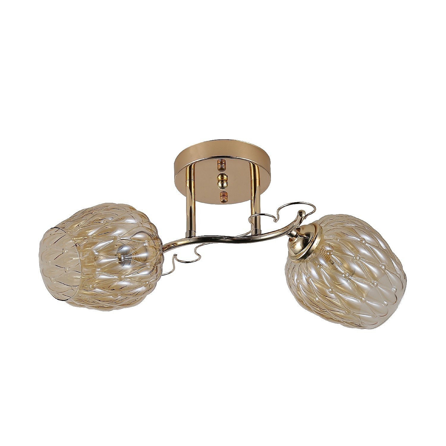 Потолочная люстра ЭкономСвет 12169 12169/2FGD AMB