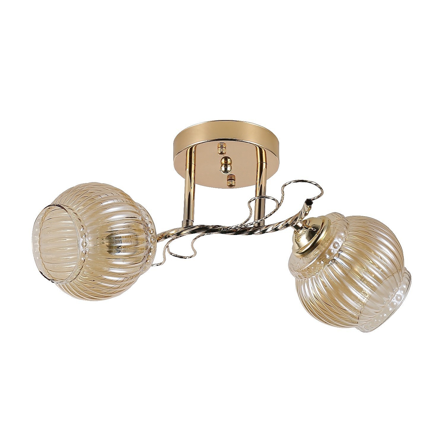 Потолочная люстра ЭкономСвет 12170 12170/2FGD AMB