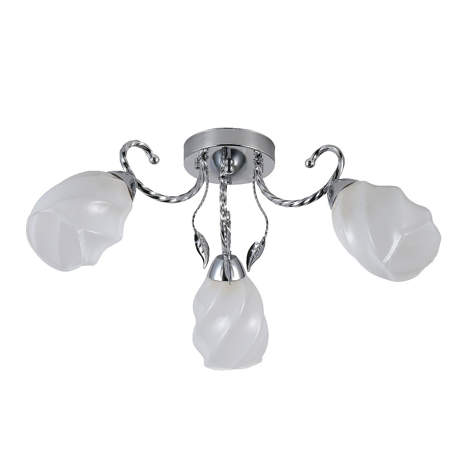 Потолочная люстра ЭкономСвет 12172 12172/3CR WT