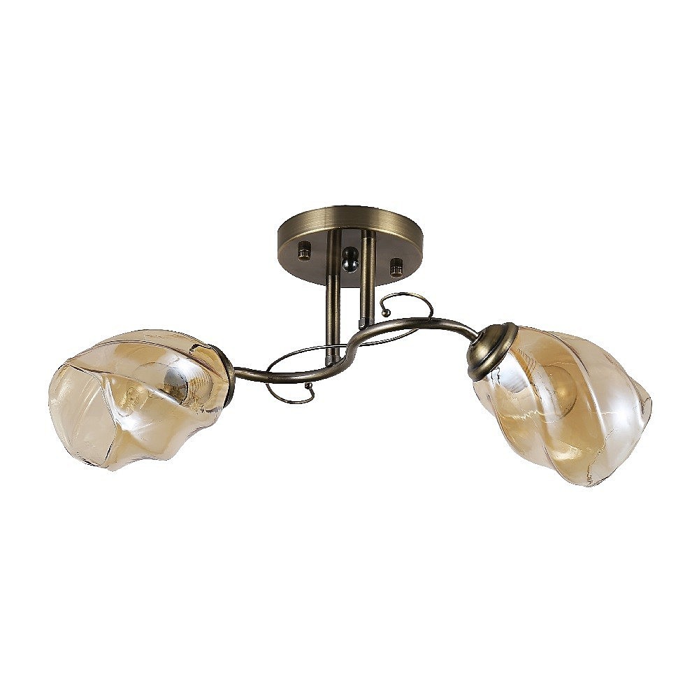 Потолочная люстра ЭкономСвет 12179 12179/2BRS AMB