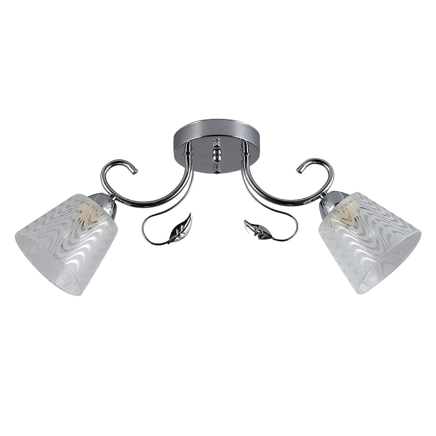 Потолочная люстра ЭкономСвет 12191 12191/2CR WT