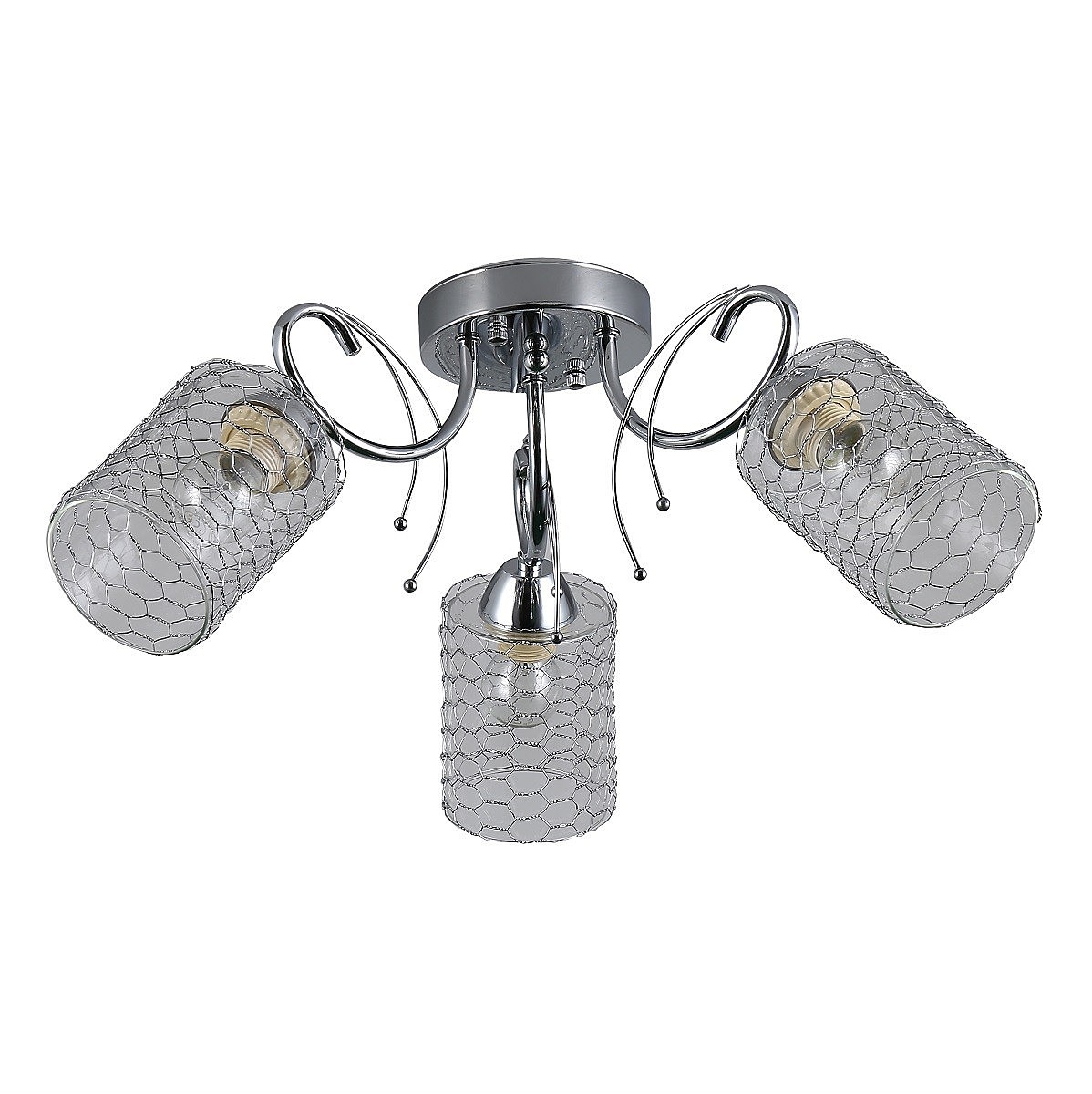 Потолочная люстра ЭкономСвет 12192 12192/3CR CL