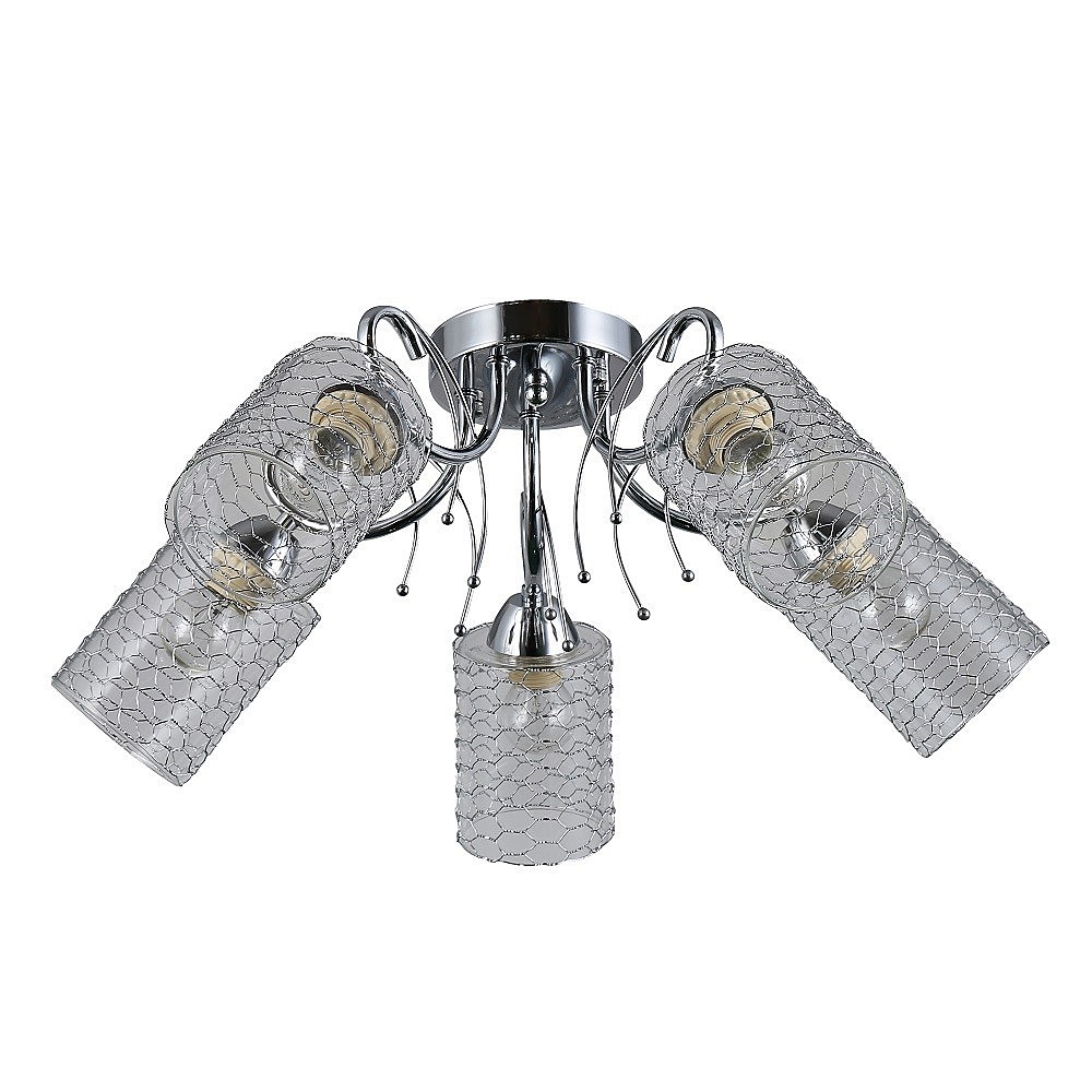 Потолочная люстра ЭкономСвет 12192 12192/5CR CL