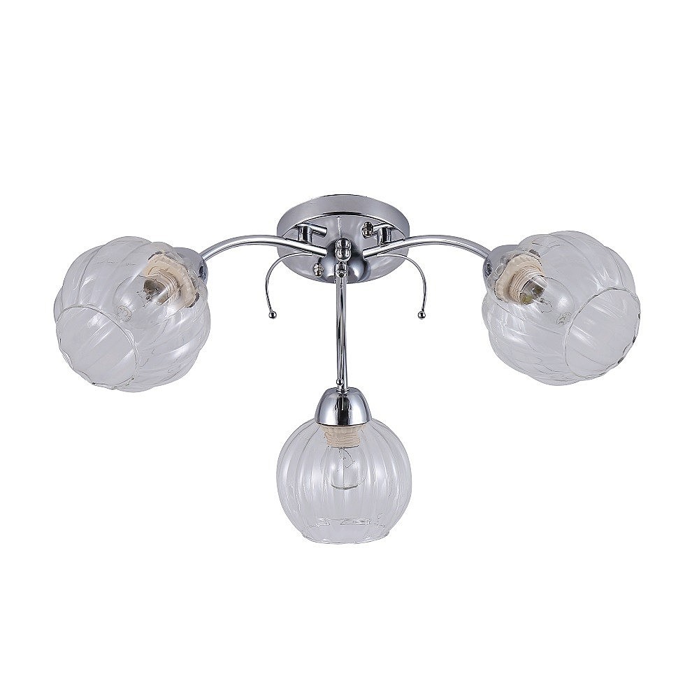 Потолочная люстра ЭкономСвет 12195 12195/3CR CL