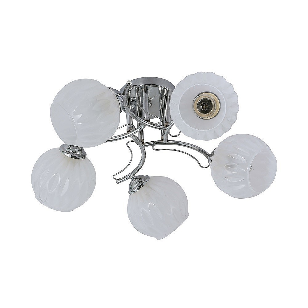 Потолочная люстра ЭкономСвет 12200 12200/5CR WT