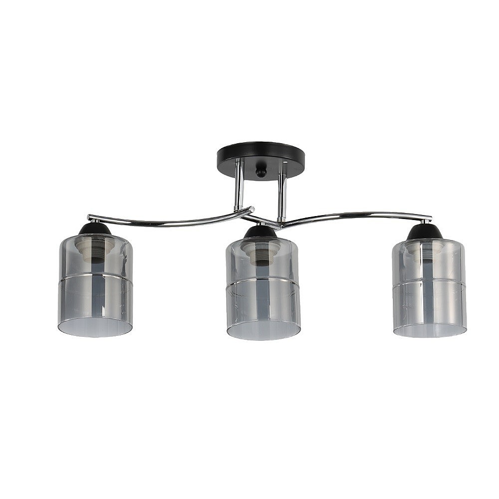 Потолочная люстра ЭкономСвет 12206 12206/3BK+CR GR