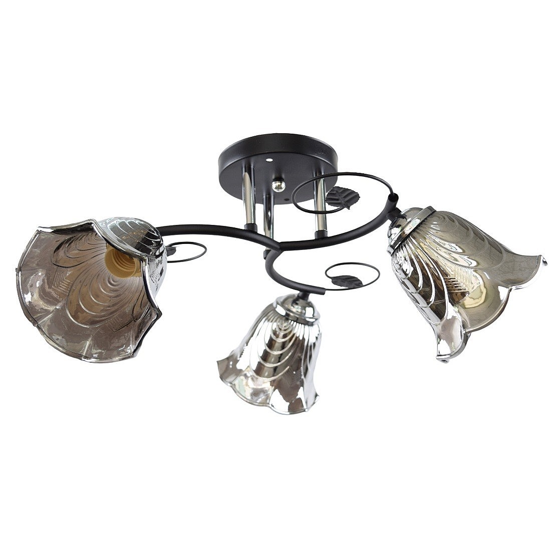 Потолочная люстра ЭкономСвет 12240 12240/3BK+CR GR