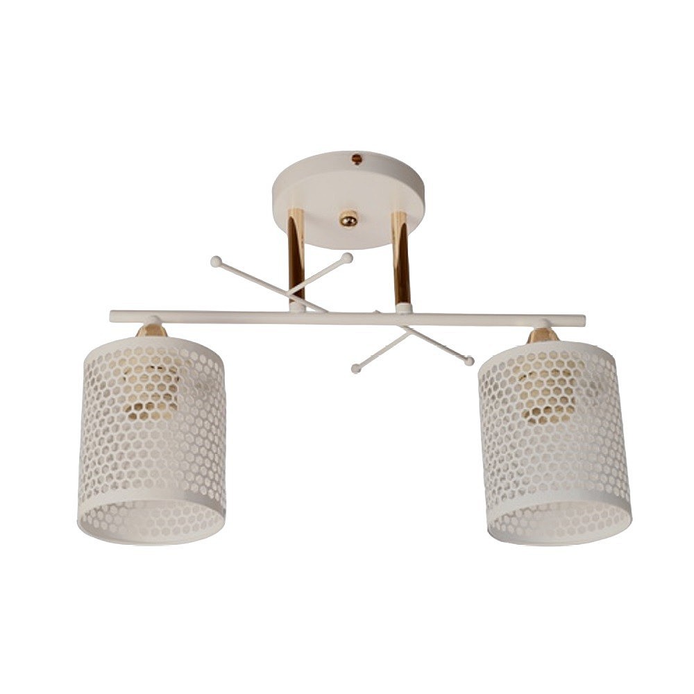 Потолочная люстра ЭкономСвет 12268 12268/2WT+GD WT