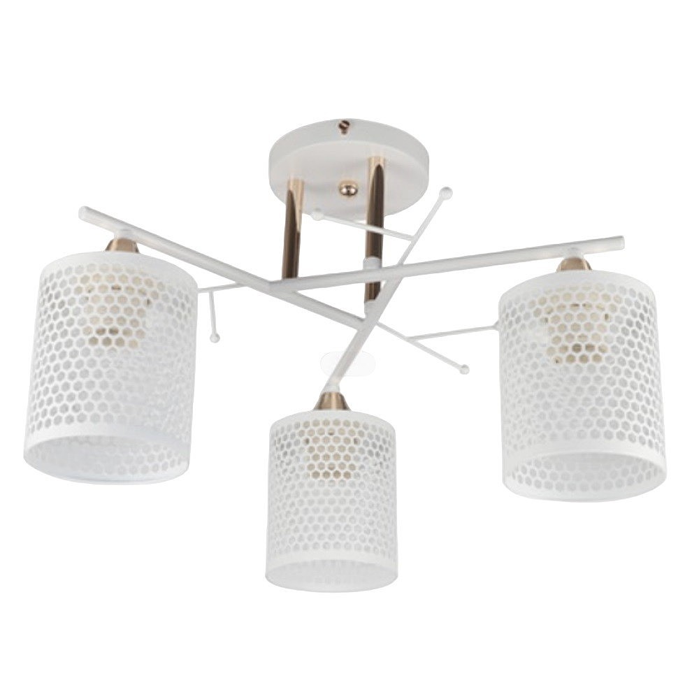 Потолочная люстра ЭкономСвет 12268 12268/3WT+GD WT