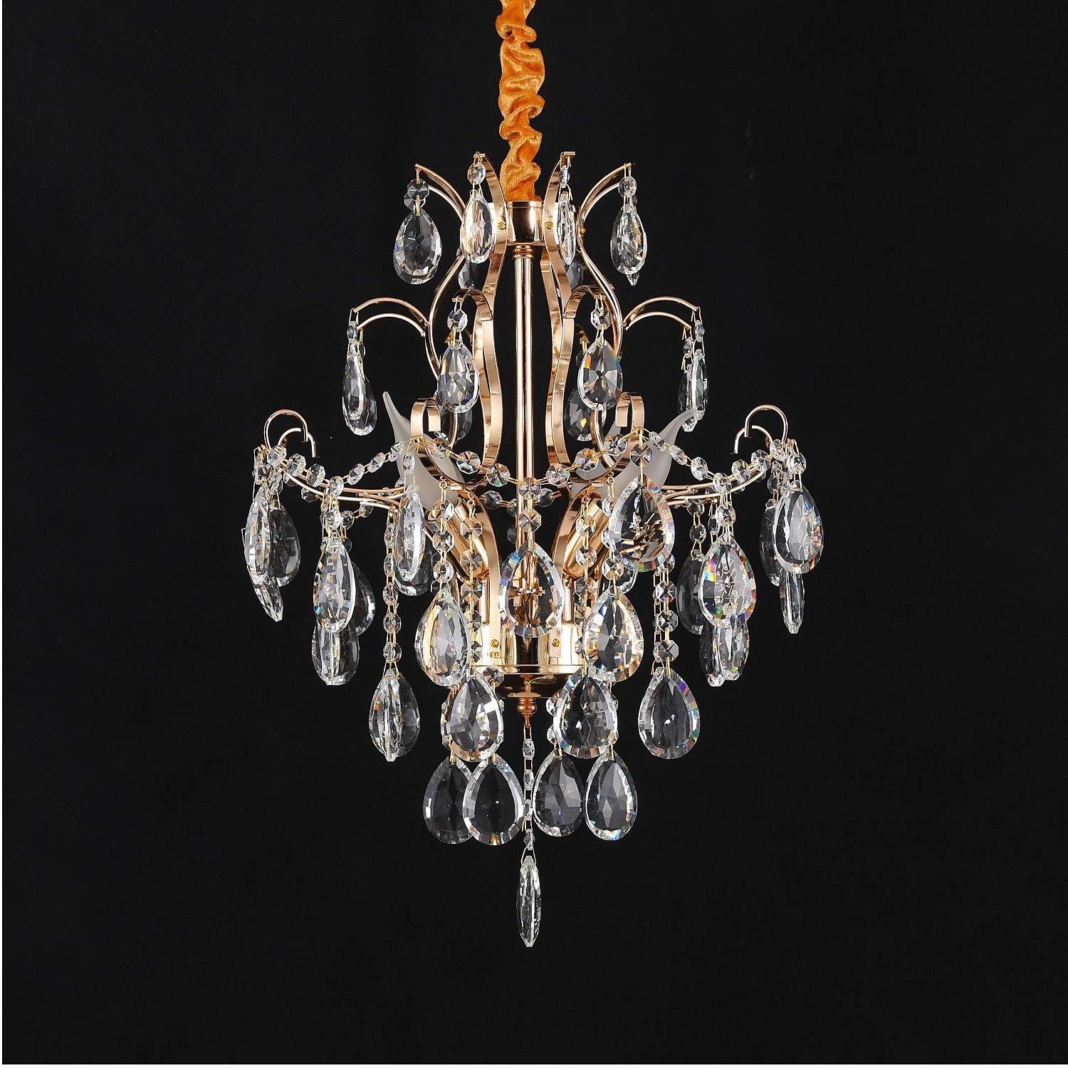 Подвесная люстра ЭкономСвет 13001 13001/3FGD+CL