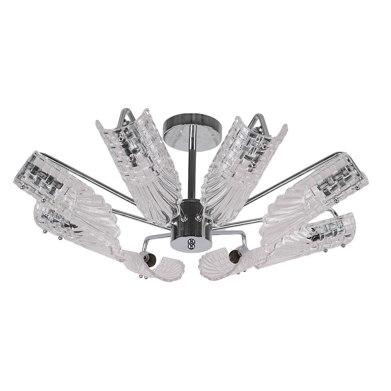 Потолочная люстра ЭкономСвет 13109 13109/8CR WT