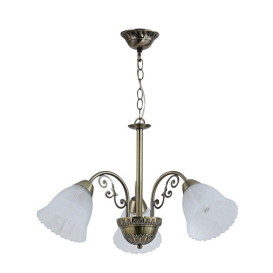 Подвесная люстра ЭкономСвет 13125 13125/3AB WT