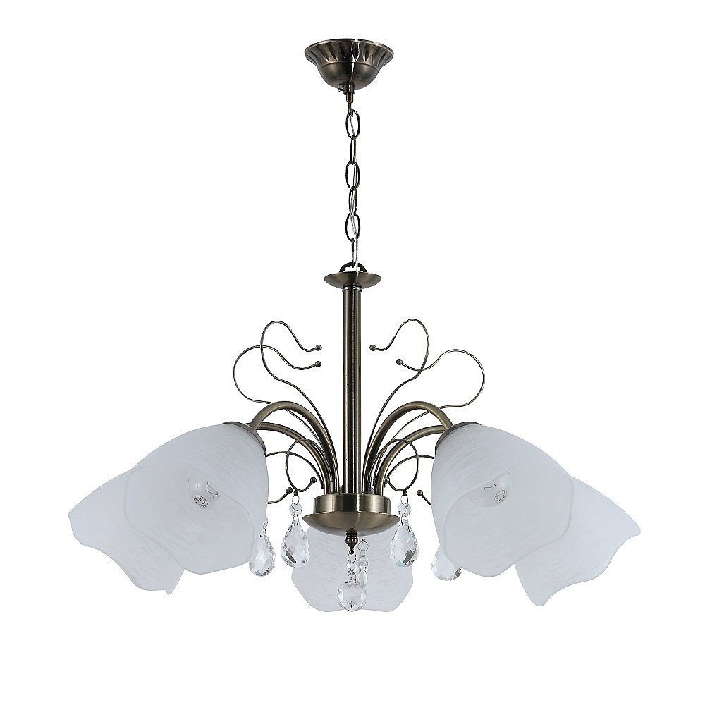 Подвесная люстра ЭкономСвет 13126 13126/5AB WT