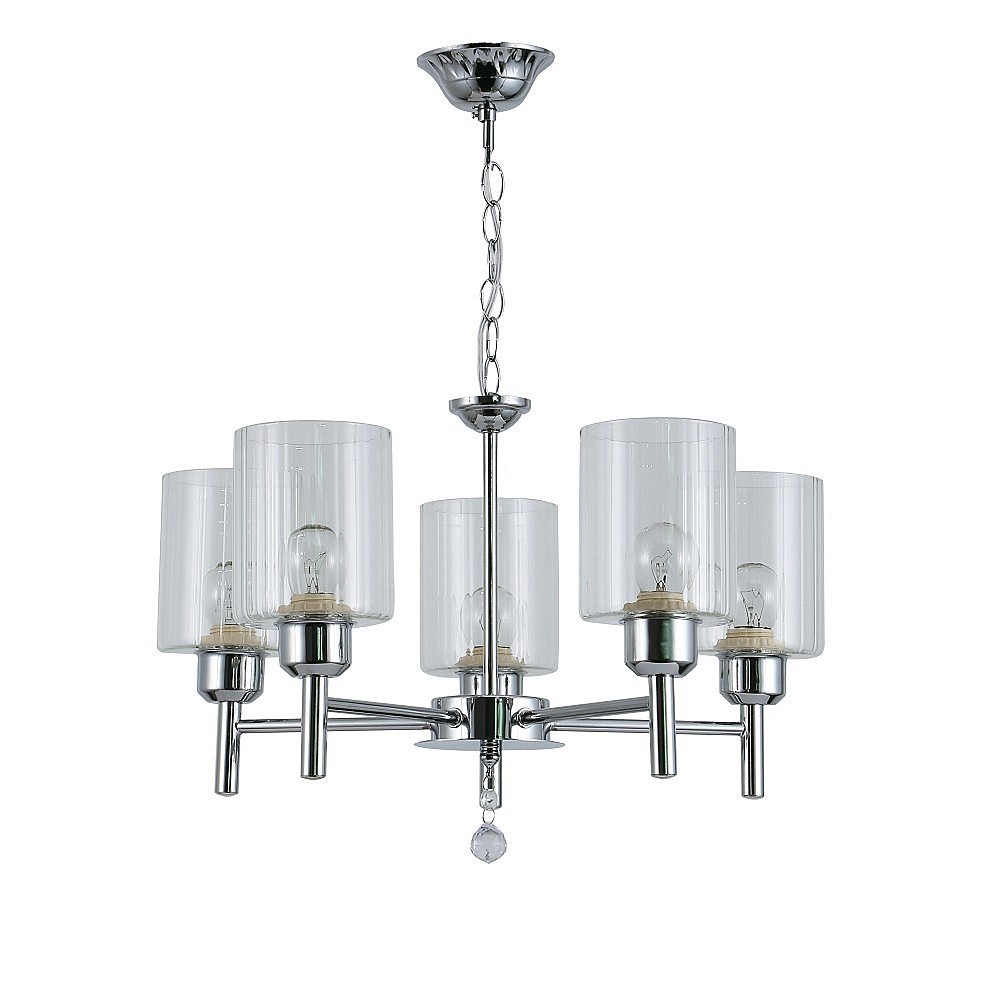 Подвесная люстра ЭкономСвет 13130 13130/5CR CL