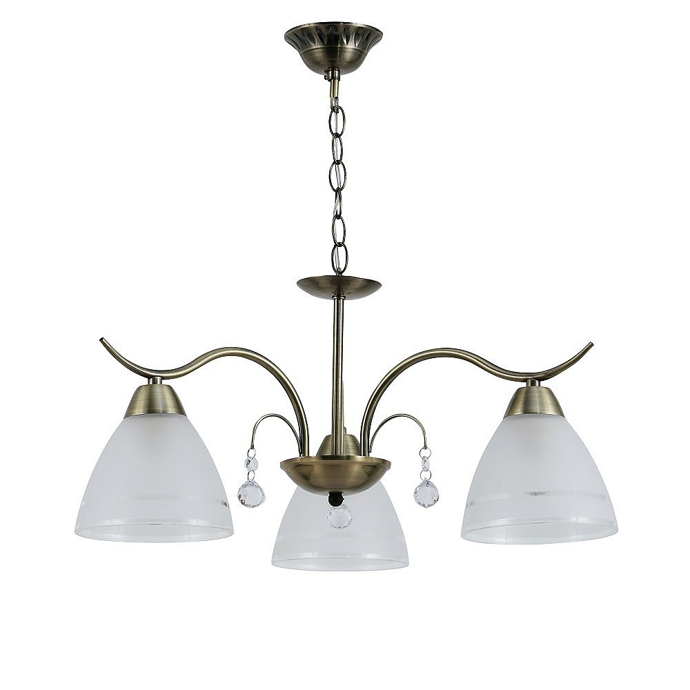 Подвесная люстра ЭкономСвет 13131 13131/3AB WT