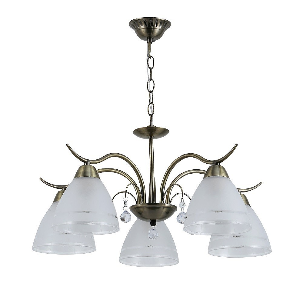 Подвесная люстра ЭкономСвет 13131 13131/5AB WT