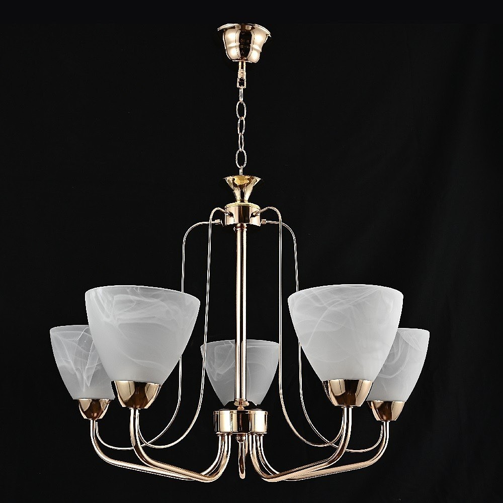 Подвесная люстра ЭкономСвет 13134 13134/5FGD WT