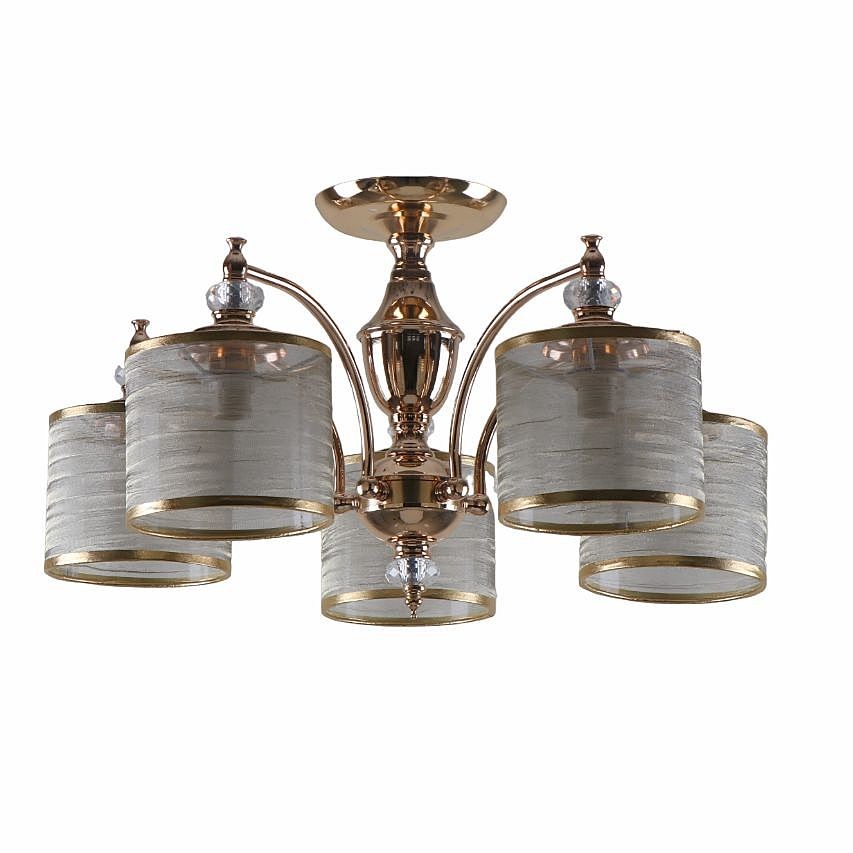 Потолочная люстра ЭкономСвет 13144 13144/5FGD GD