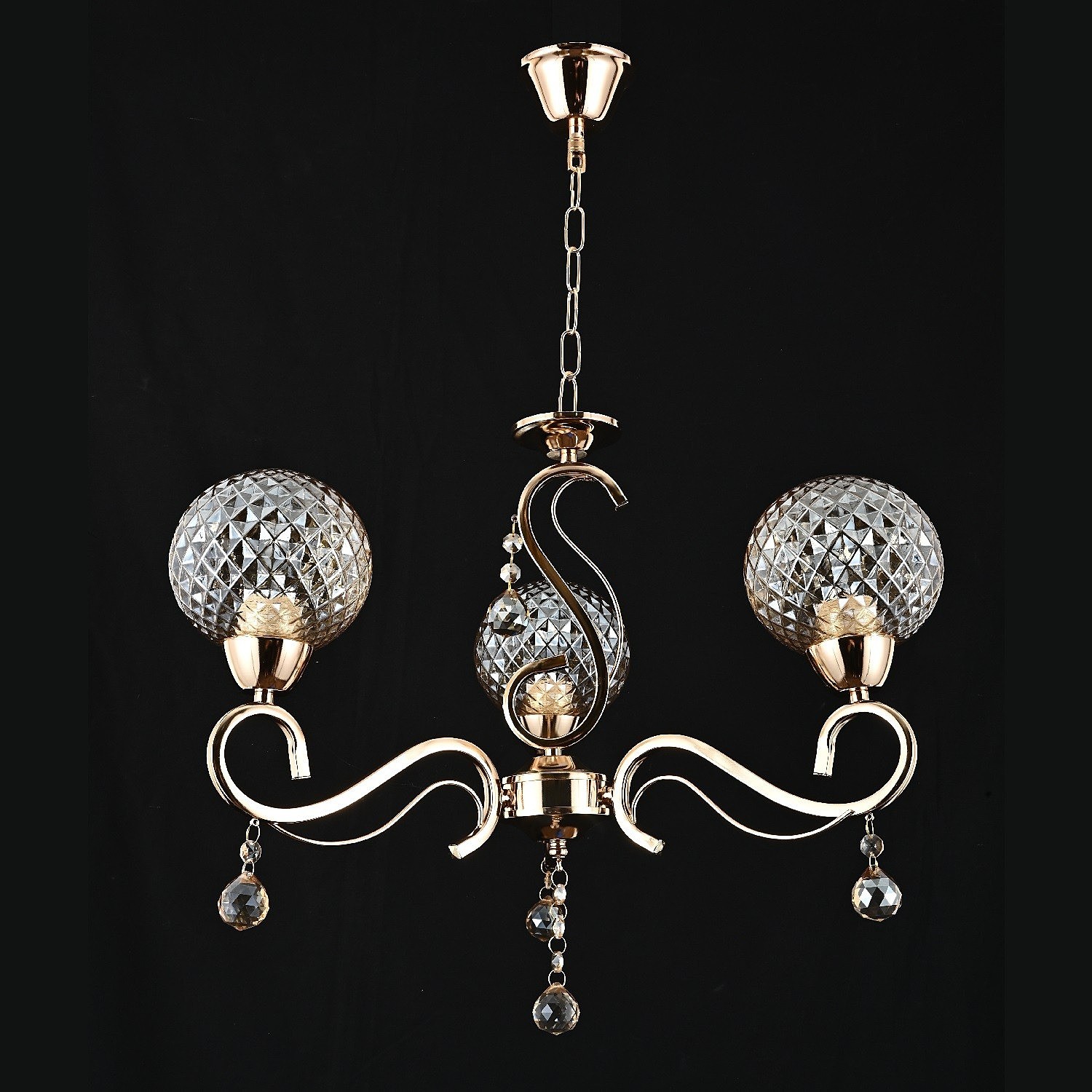 Подвесная люстра ЭкономСвет 13158 13158/3FGD TEA