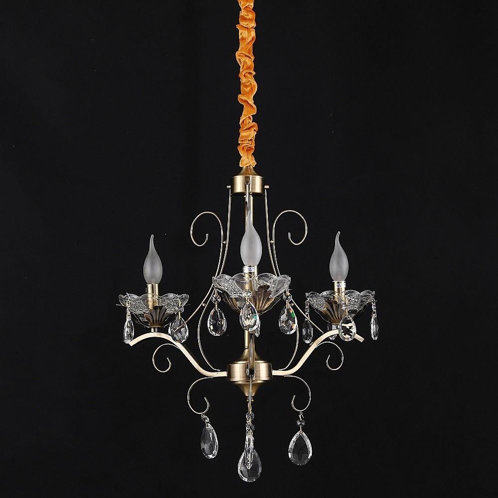 Подвесная люстра ЭкономСвет 15002 15002/3AB+WT