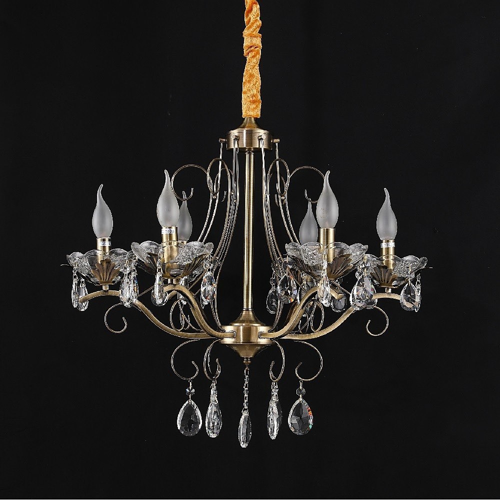 Подвесная люстра ЭкономСвет 15002 15002/6AB+WT