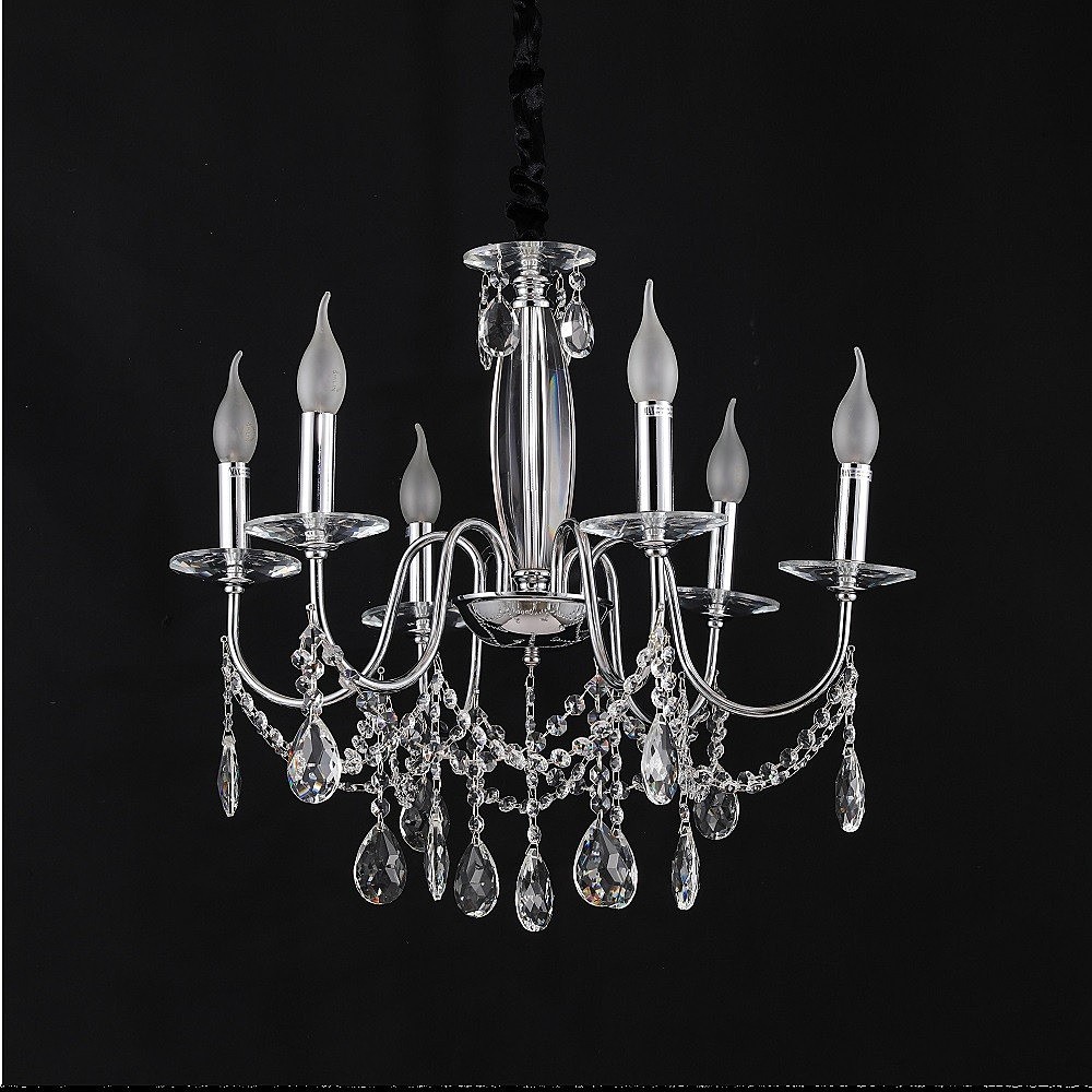 Подвесная люстра ЭкономСвет 15006 15006/6CR+CL