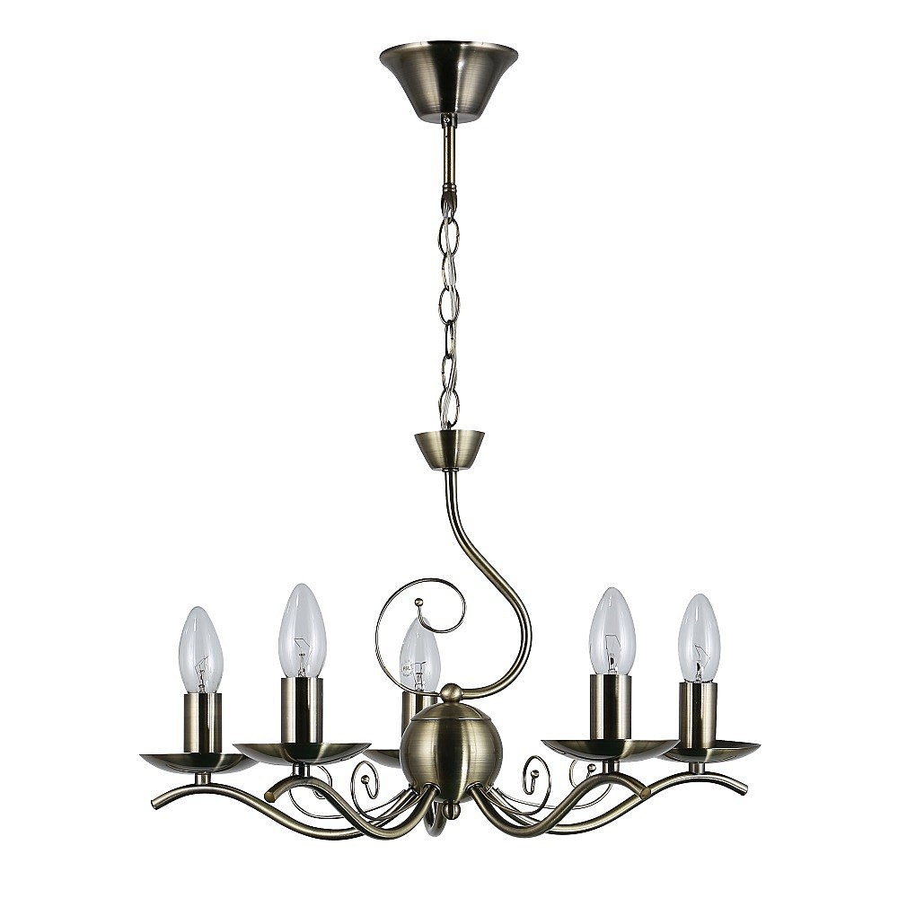 Подвесная люстра ЭкономСвет 15022 15022/5AB+CL