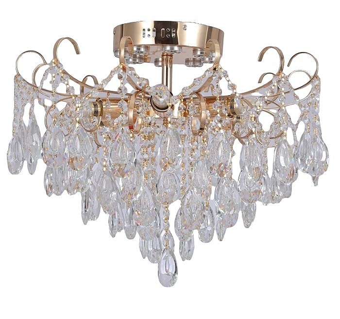 Потолочная люстра ЭкономСвет 15506 15506/6FGD CL WTLED