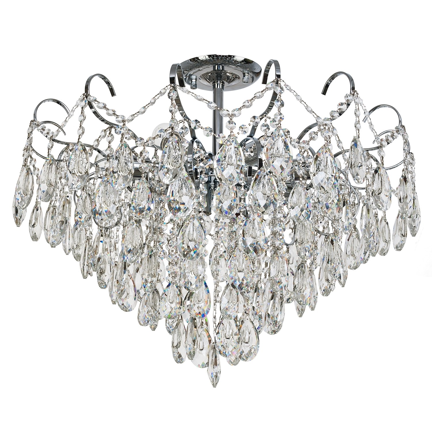 Потолочная люстра ЭкономСвет 15506 15506/9CR WT