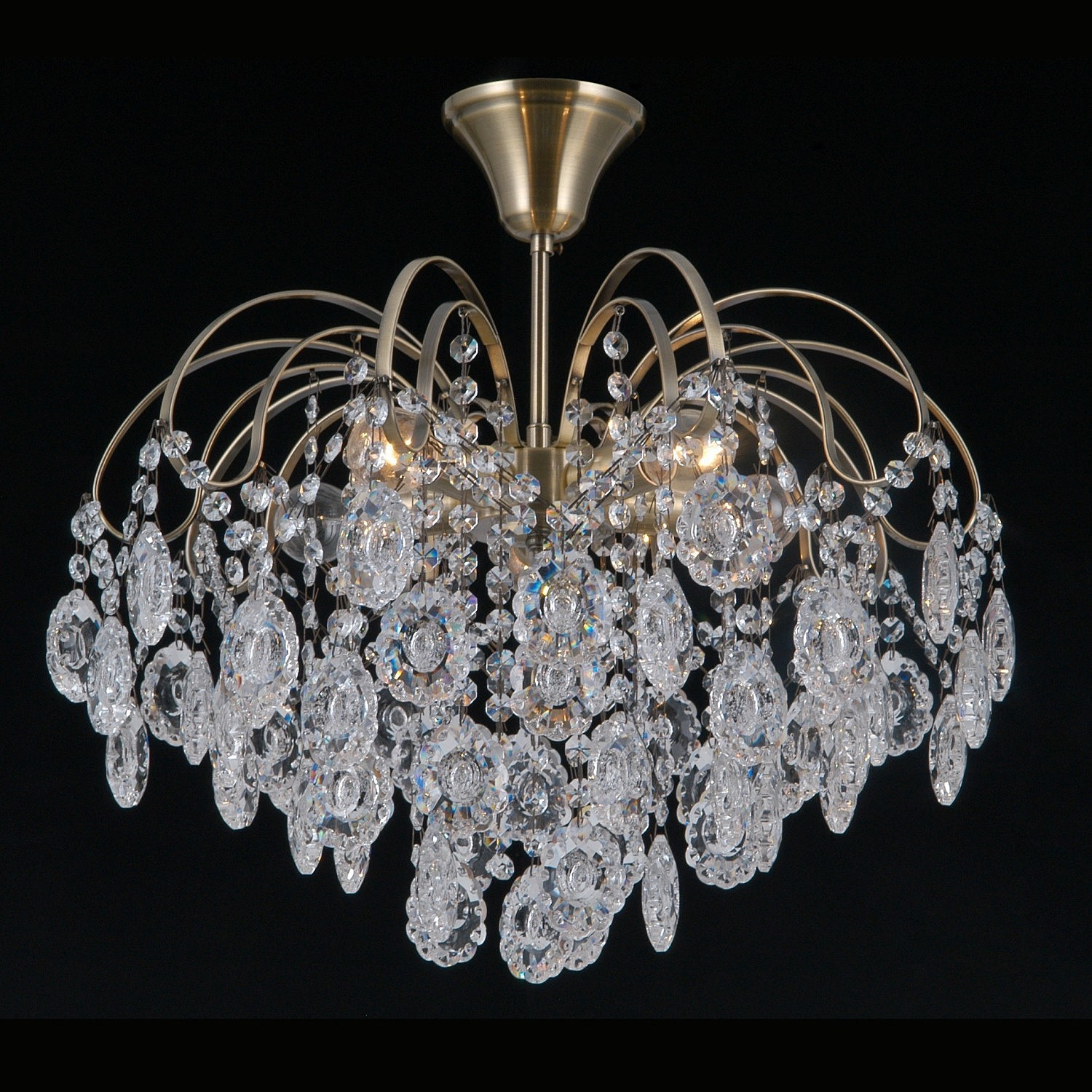 Потолочная люстра ЭкономСвет 15540 15540/5AB+CL