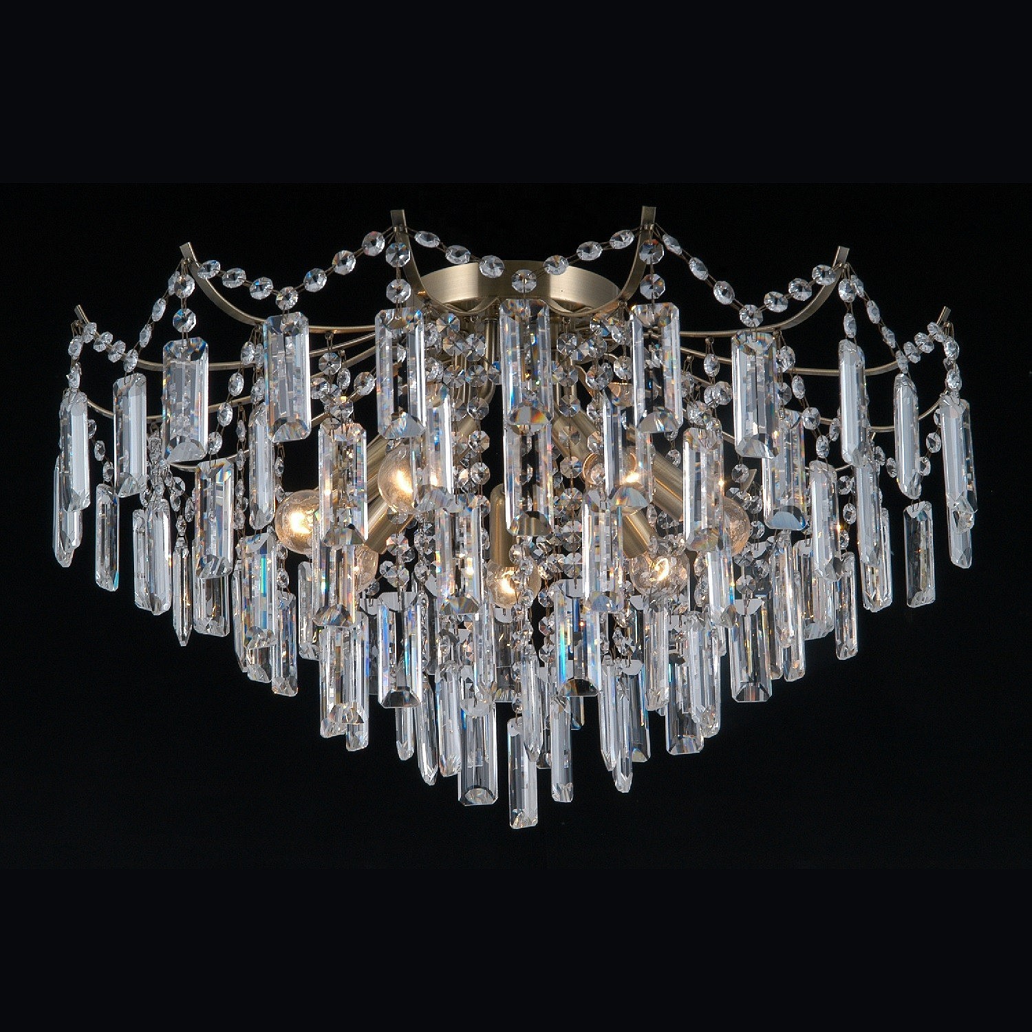 Потолочная люстра ЭкономСвет 15541 15541/7AB+CL