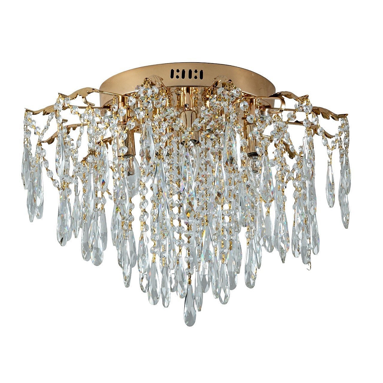 Потолочная люстра ЭкономСвет 15545 15545/8+8FGD+CL WTLED