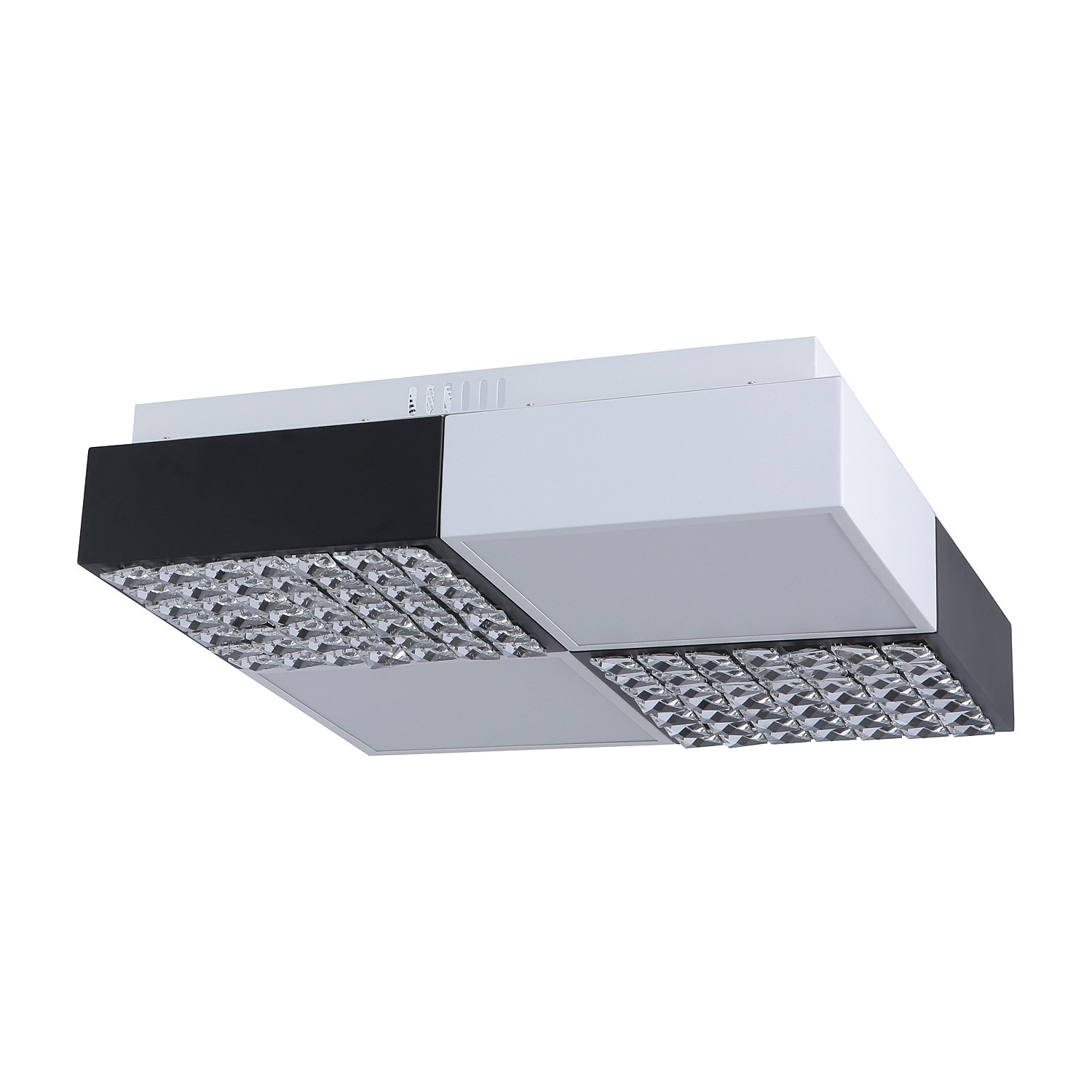 Светильник потолочный ЭкономСвет 16016 16016/4WT+BK