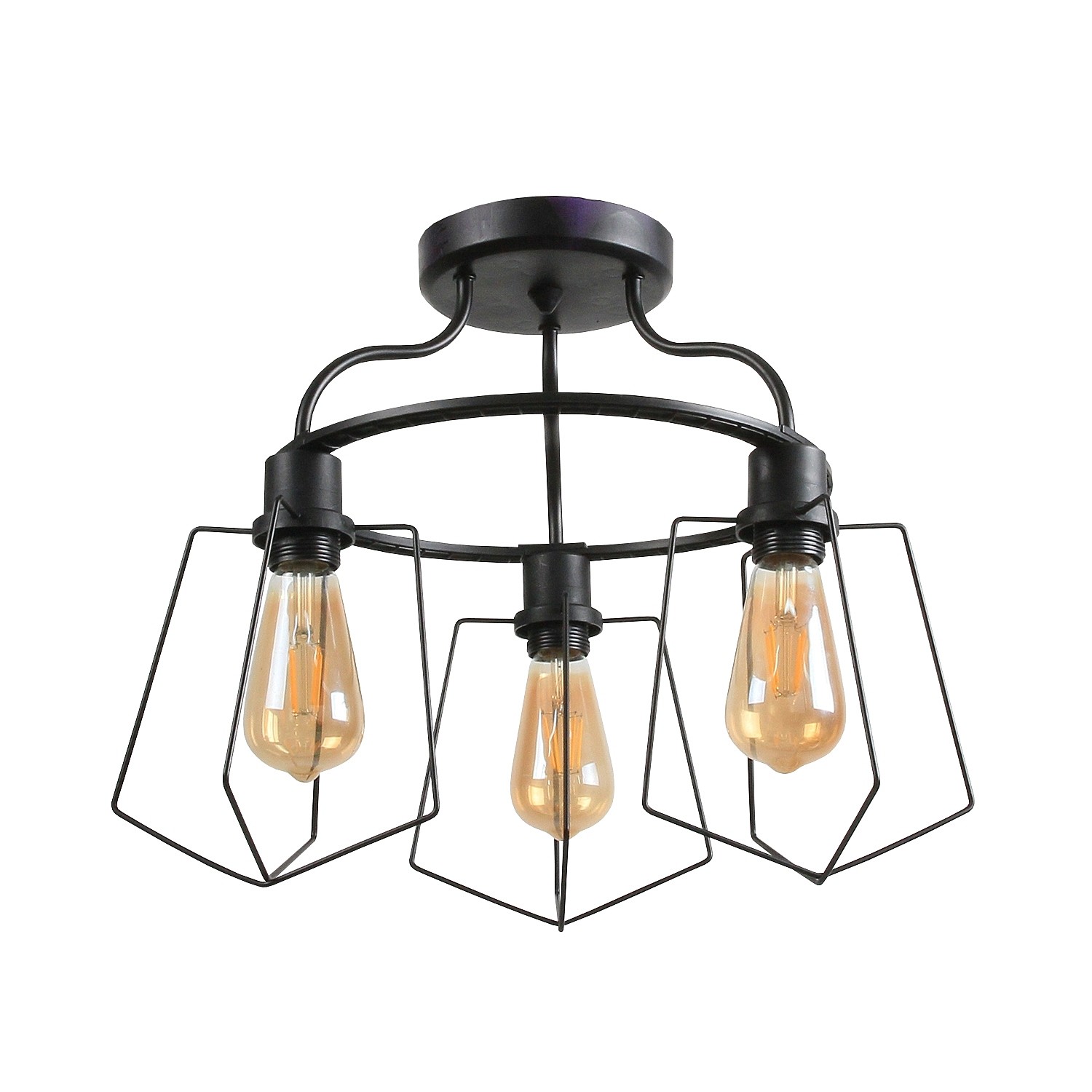 Потолочная люстра ЭкономСвет 18101 18101C/3BK