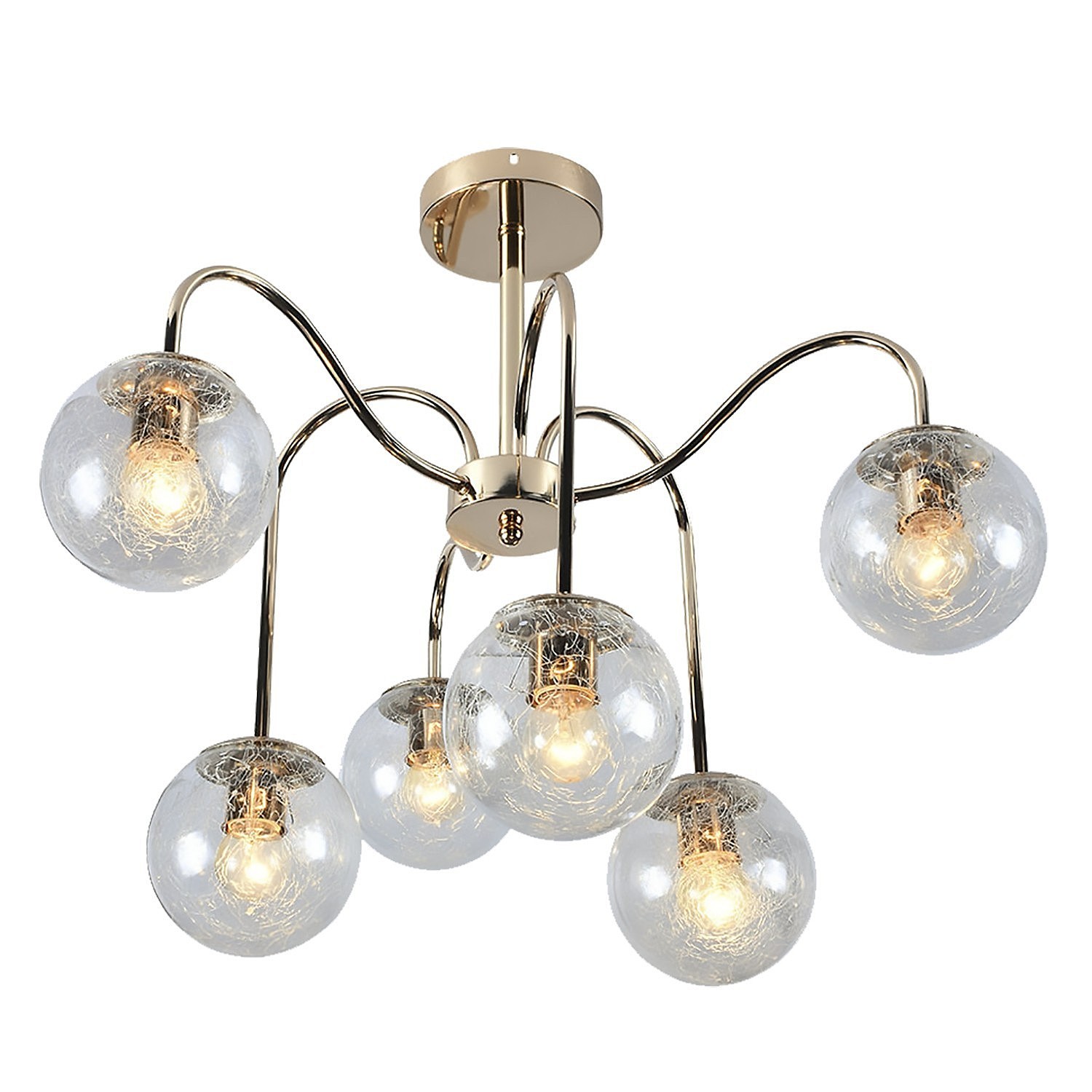 Потолочная люстра ЭкономСвет 20108 20108/6FGD CL