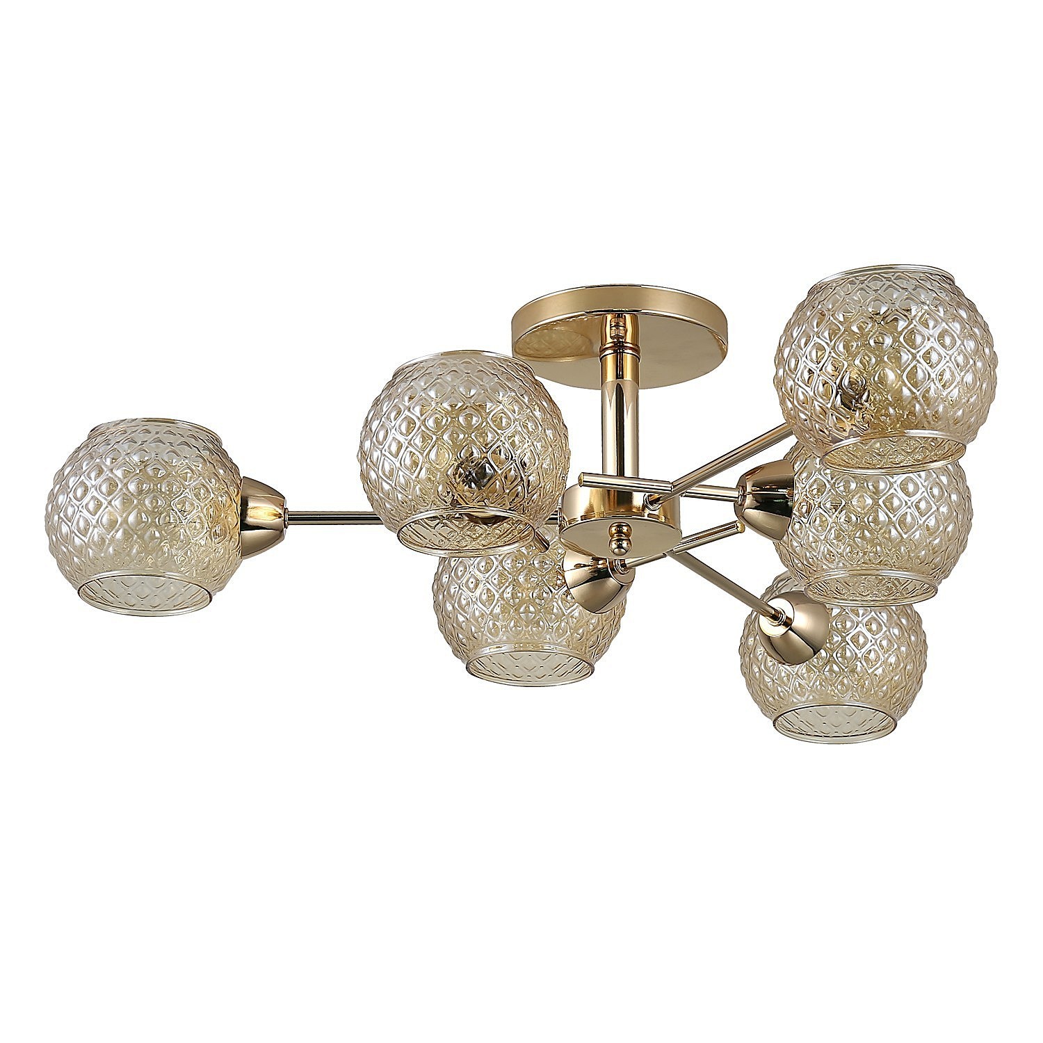 Потолочная люстра ЭкономСвет 20115 20115/6FG СP