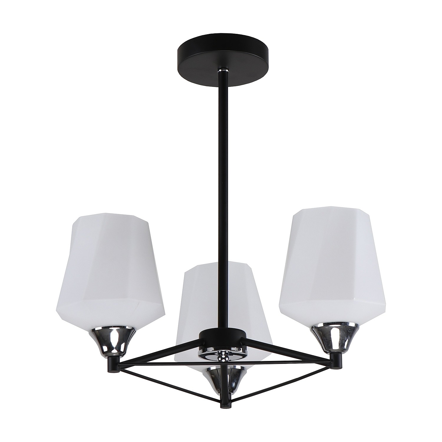 Потолочная люстра ЭкономСвет 20775 20775/3BK WT