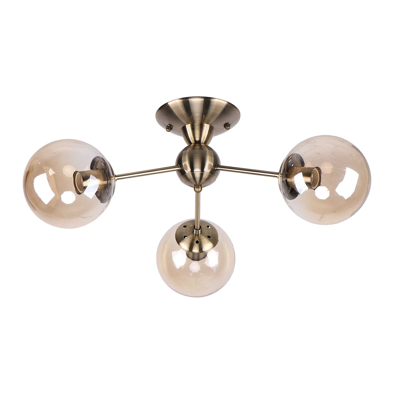 Потолочная люстра ЭкономСвет 20905 20905/3AB AMB