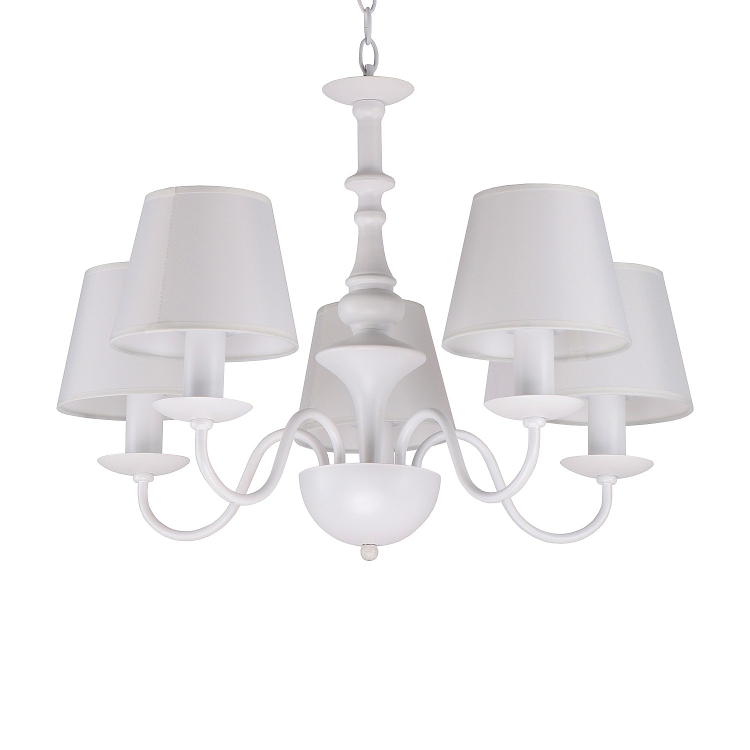 Подвесная люстра ЭкономСвет 25078 25076/5WT WT