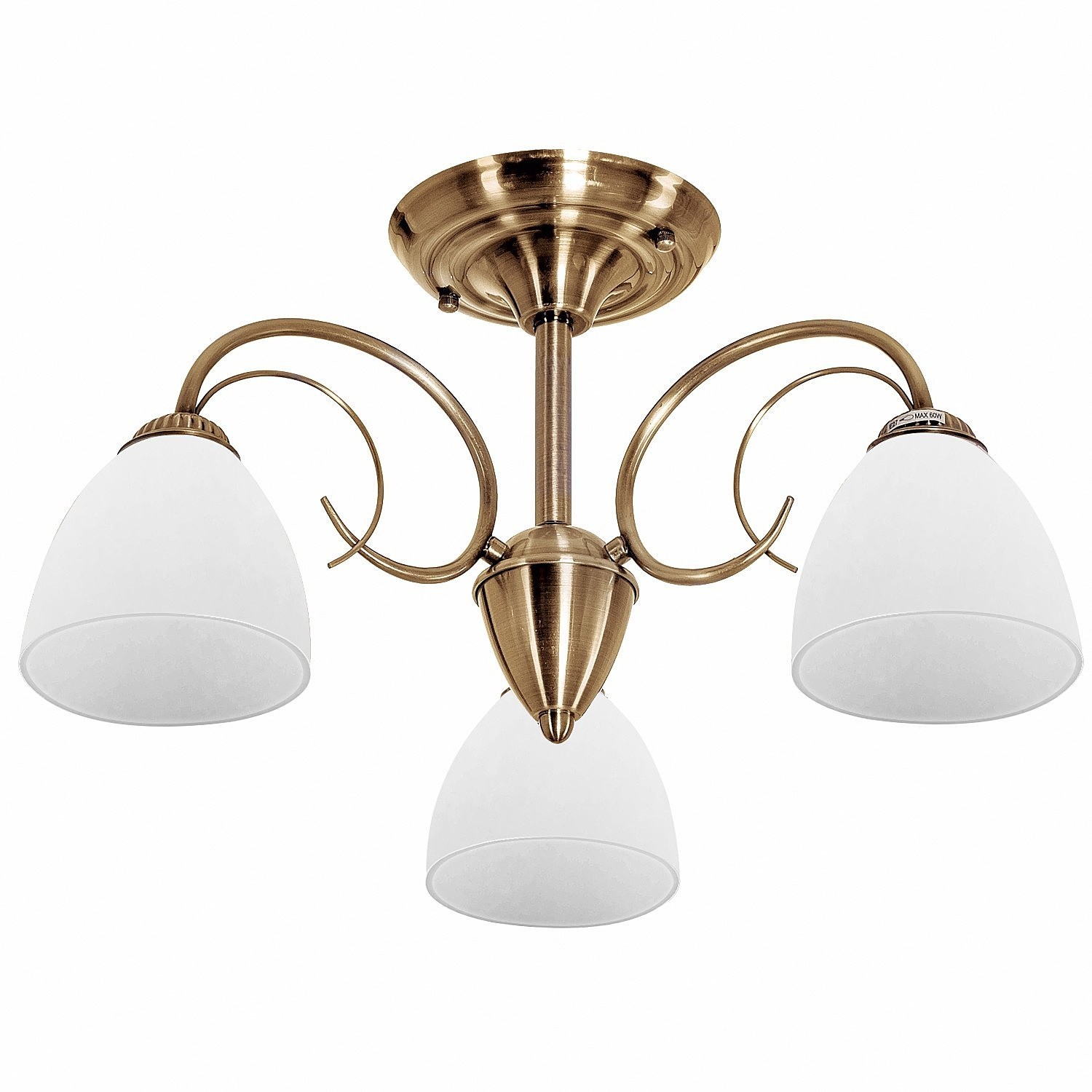 Потолочная люстра ЭкономСвет 2618 2618/3AB WT