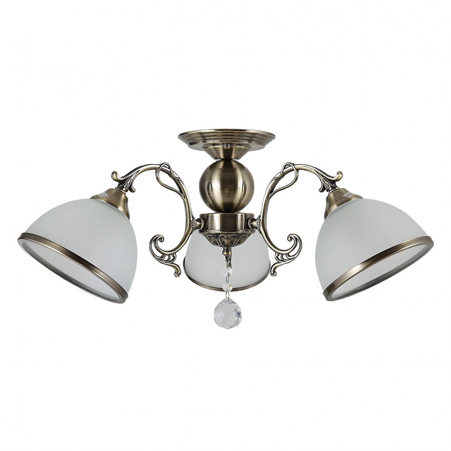 Потолочная люстра ЭкономСвет 28066 28066/3AB WT